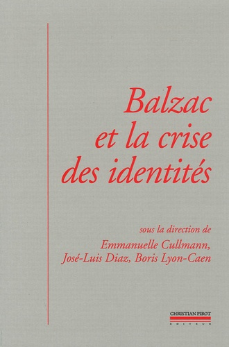 Emprunter Balzac et la crise des identités livre