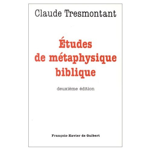 Emprunter ETUDES DE METAPHYSIQUE BIBLIQUE. 2ème édition livre