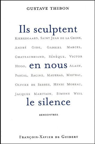 Emprunter Ils sculptent en nous le silence. Rencontres livre