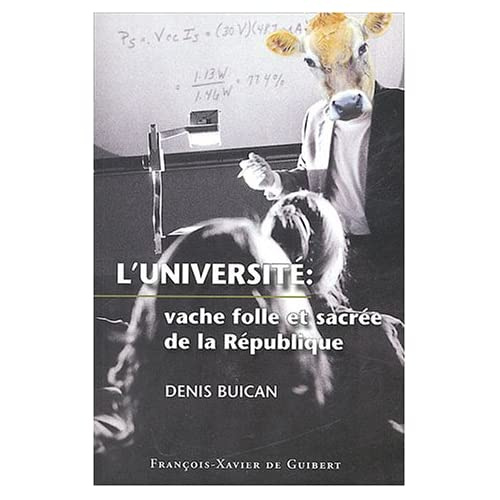 Emprunter Université, vache folle et sacrée de la République livre