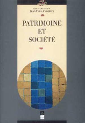 Emprunter Patrimoine et société. Actes du cycle de conférences prononcées à l'Université de Haute-Bretagne (Re livre