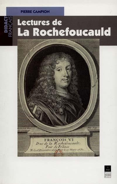 Emprunter Lectures de La Rochefoucauld livre