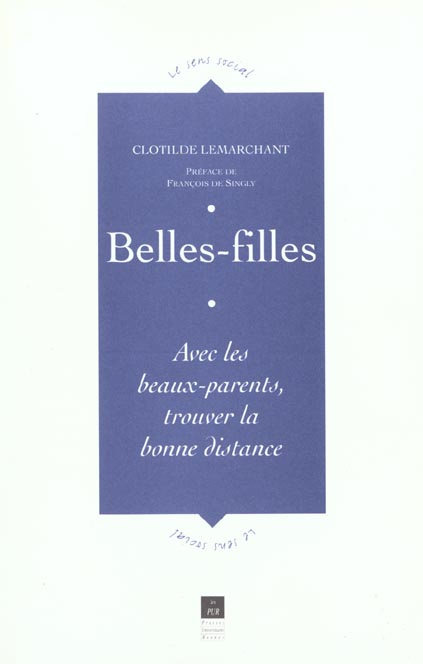 Emprunter BELLES-FILLES. Avec les beaux-parents, trouver la bonne distance livre