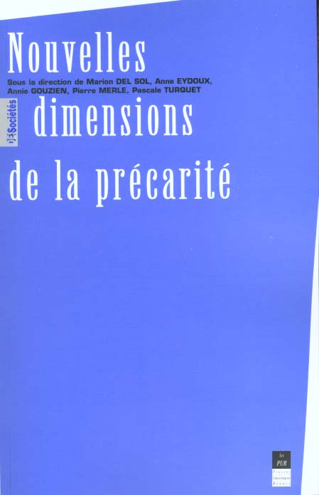 Emprunter Nouvelles dimensions de la précarité. Actes du colloque LESSOR des 28 et 29 octobre 1999 livre