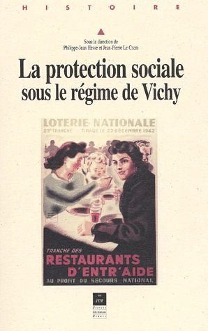 Emprunter La protection sociale sous le Régime de Vichy livre