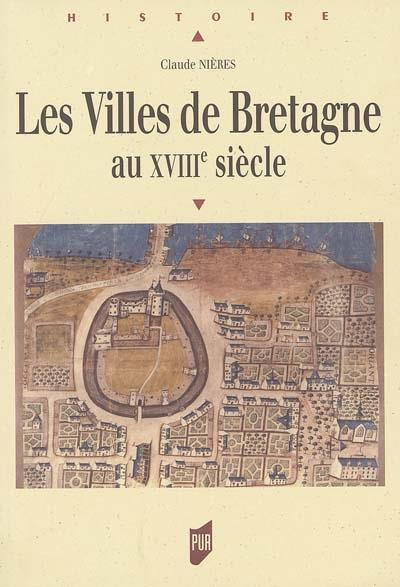 Emprunter les villes de Bretagne au XVIIIe siecle livre