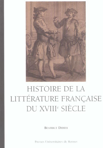 Emprunter Histoire de la littérature française du XVIIIe siècle. 2e édition revue et augmentée livre