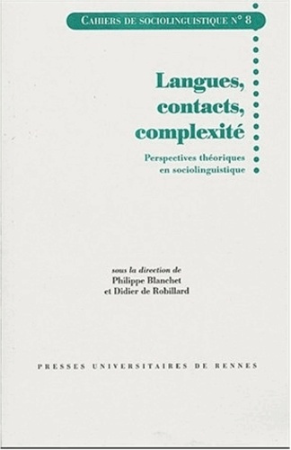 Emprunter Langues, contacts, complexité. Perspectives théoriques en sociolinguistique livre