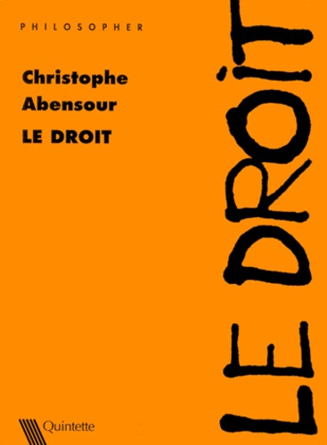 Emprunter DROIT (LE) livre