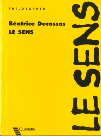 Emprunter SENS (LE) livre