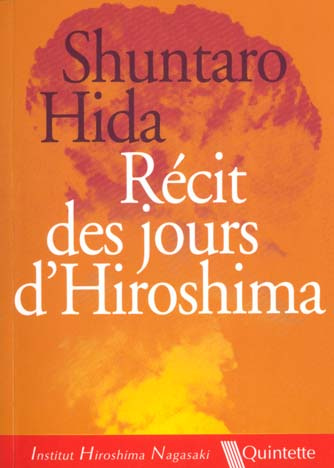 Emprunter RECIT DES JOURS D'HIROSHIMA livre