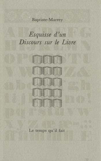 Emprunter Esquisse d'un Discours sur le Livre livre