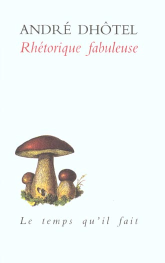 Emprunter Rhétorique fabuleuse livre