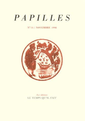Emprunter PAPILLES NUMERO 14 NOVEMBRE 1998 livre