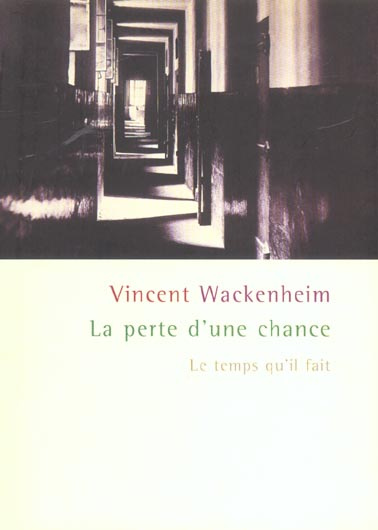 Emprunter La perte d'une chance livre