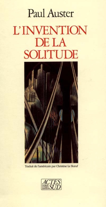 Emprunter L'invention de la solitude livre