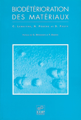 Emprunter BIODETERIORATION DES MATERIAUX livre