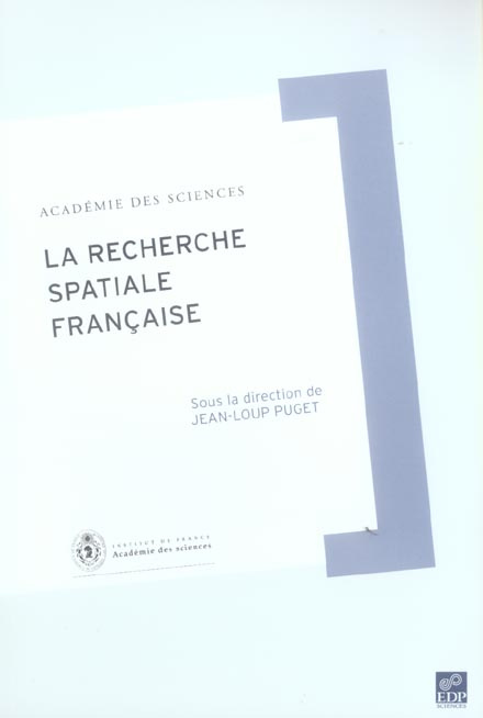 Emprunter RECHERCHE SPATIALE FRANCAISE livre