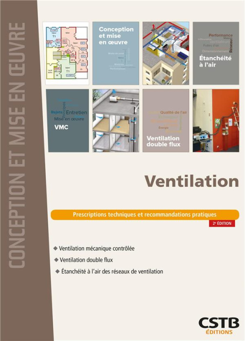 Emprunter Ventilation. Prescriptions techniques et recommandations pratiques livre