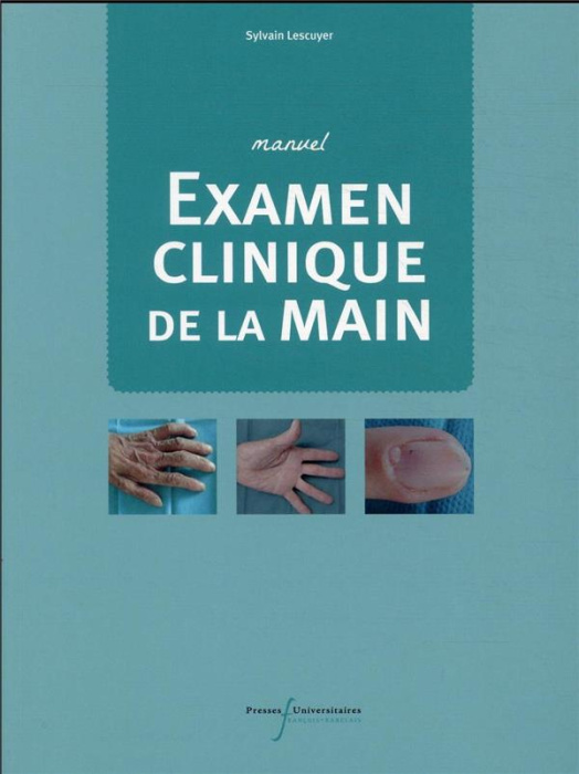 Emprunter Examen clinique de la main. Manuel livre