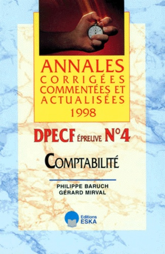 Emprunter DPECF N° 4 COMPTABILITE. Annales 1998 livre