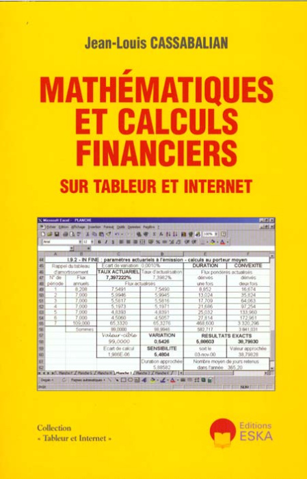 Emprunter Mathématiques et calculs financiers sur tableur et Internet livre