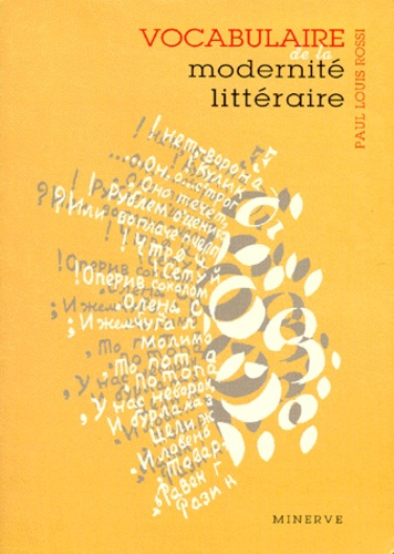 Emprunter Vocabulaire de la modernité littéraire livre