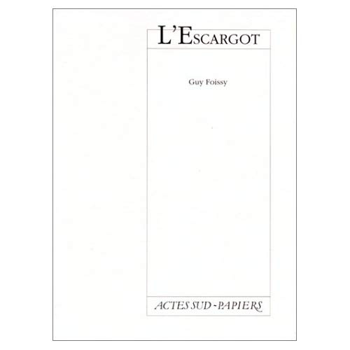 Emprunter L'Escargot livre