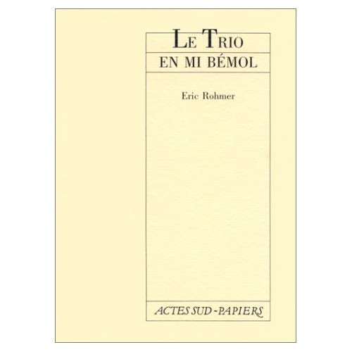 Emprunter TRIO EN MI BEMOL (LE) livre