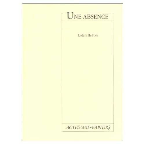 Emprunter Une Absence livre