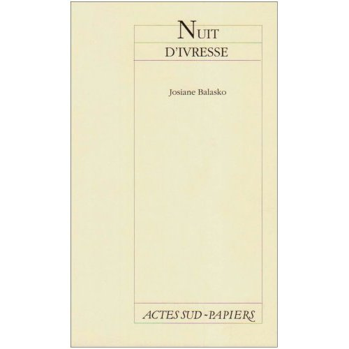 Emprunter NUIT D'IVRESSE livre
