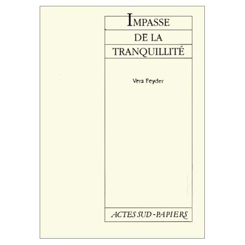 Emprunter Impasse de la tranquillité livre