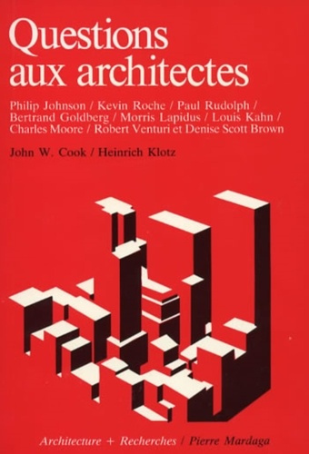 Emprunter Questions aux architectes livre