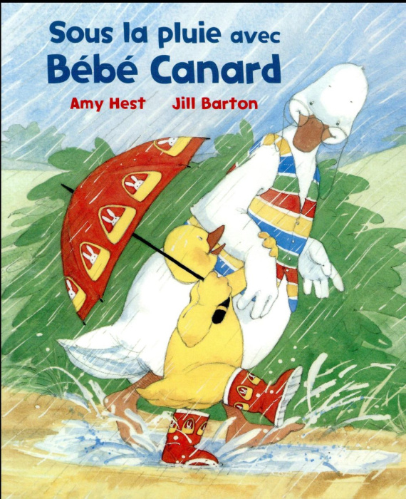 Emprunter Sous la pluie avec bébé canard livre