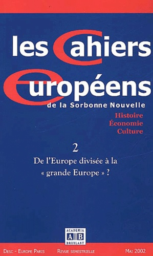 Emprunter DE L'EUROPE DIVISEE A LA GRANDE EUROPE livre