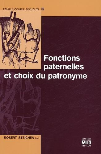 Emprunter Fonctions paternelles et choix du patronyme livre