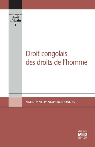 Emprunter Droit congolais des droits de l'homme livre