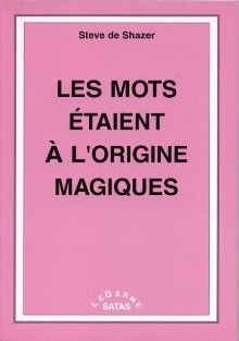 Emprunter Les mots étaient à l'origine magiques livre