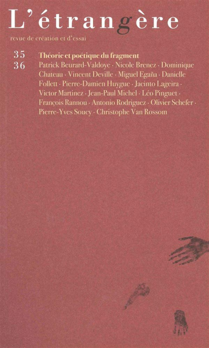 Emprunter L'étrangère N° 35-36 livre