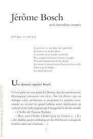 Emprunter Jérôme Bosch ou la fourmillère éventrée livre