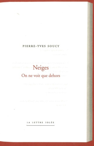 Emprunter Neiges. On ne voit que dehors livre