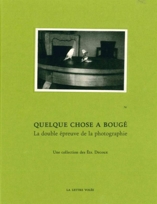 Emprunter Quelque chose a bougé. La double épreuve de la photographie livre