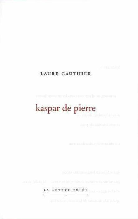 Emprunter Kaspar de pierre livre