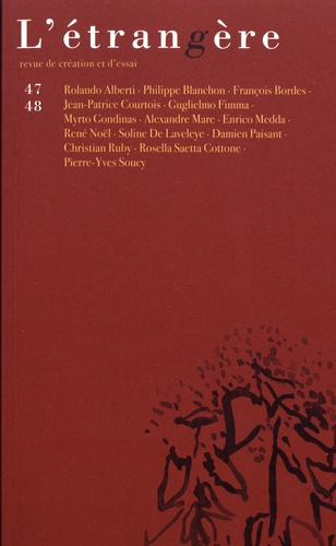 Emprunter L'étrangère N° 47-48 livre