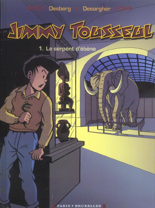 Emprunter Jimmy Tousseul Tome 1 : Le Serpent d'ébène livre