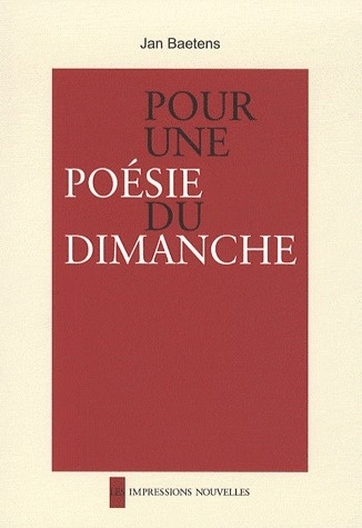 Emprunter POUR UNE POESIE DU DIMANCHE livre