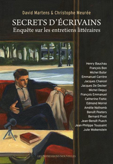 Emprunter Secrets d'écrivains. Enquête sur les entretiens littéraires livre