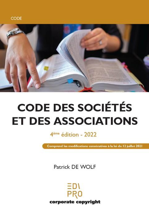 Emprunter Code des sociétés et des associations 2022 livre