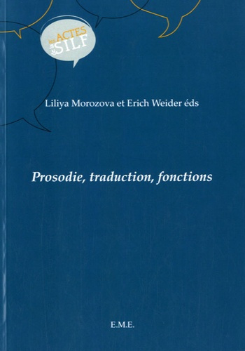 Emprunter Prosodie, traduction, fonctions livre