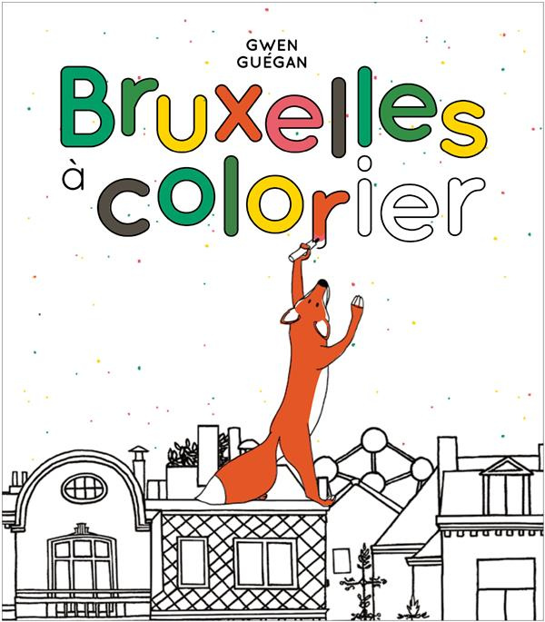 Emprunter Bruxelles à colorier livre